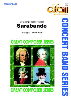 Musiknoten Sarabande, Händel/Barton