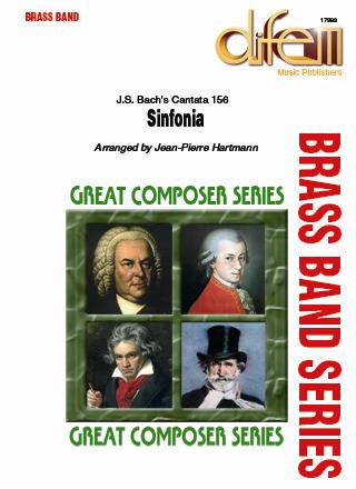 Musiknoten Sinfonia, from Cantata No 156, Bach J.S/Hartmann - Brass Band