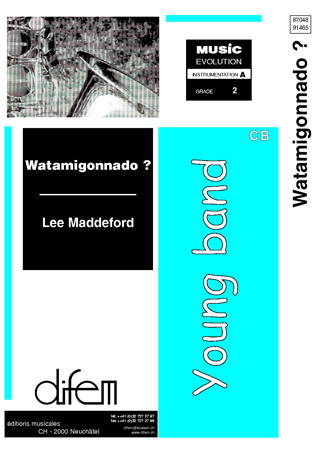 Musiknoten Watamigonnado, Maddeford (format Card Size)