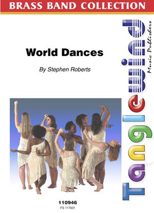 Musiknoten World Dances, Roberts - Brass Band