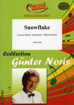 Musiknoten Snowflake, Günter Noris