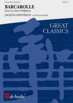 Musiknoten Barcarolle, Jaques Offenbach/Will van der Beek