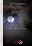 Musiknoten Die Königin der Nacht, Wolfgang Amadeus Mozart /Lorenzo Pusceddu