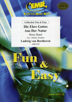 Musiknoten Die Ehre Gottes Aus Der Natur, L.V. Beethoven - Brass Band