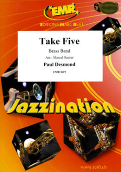 Musiknoten Take Five, Paul Desmond - Brass Band
