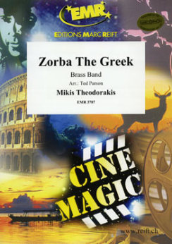 Musiknoten Zorba The Greek, Mikis Theodorakis - Brass Band
