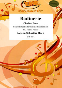 Musiknoten Badinerie (Clarinet Solo), Johann S. Bach