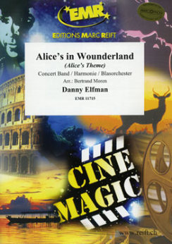 Musiknoten Alice's in Wonderland, Danny Elfman Musiknoten Alice's in Wonderland, Danny Elfman