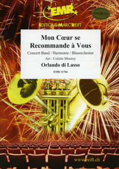 Musiknoten Mon Coeur se Recommande à Vous, Orlando Di Lasso