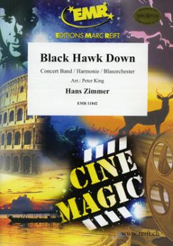 Musiknoten Black Hawk Down, Hans Zimmer/King Musiknoten Black Hawk Down, Hans Zimmer/King