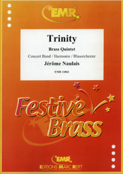 Musiknoten Trinity (Brass Quintet), Jérôme Naulais