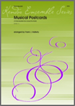 Musiknoten Musical Postcards (10 Flute Quartets From Around The World), Various/Halferty