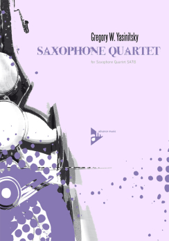 Musiknoten Saxophone Quartet, Yasinitsky