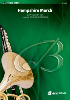 Musiknoten Hampshire March, Gustav Holst /Douglas E. Wagner