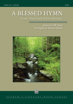 Musiknoten A Blessed Hymn, American Folk Hymn /Thomas Kahelin