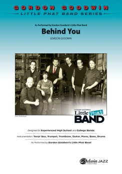 Musiknoten Behind You, Gordon Goodwin