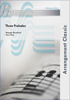 Musiknoten Three Preludes, George Gershwin /Naoya Wada