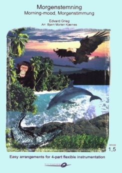 Musiknoten Morgenstimmung - Morning Mood, Edvard Grieg /Bjorn Morten Kjaernes