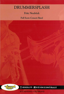 Musiknoten Drummersplash, Fritz Neuböck