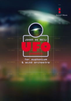 Musiknoten Ufo Concerto (Euphonium & Wind Band), Johan de Meij