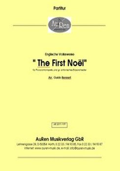 Musiknoten The First Noel, Guido Rennert