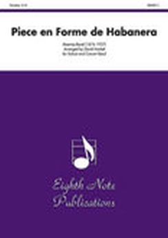 Musiknoten Piece en Forme de Habanera, Maurice Ravel/David Marlatt