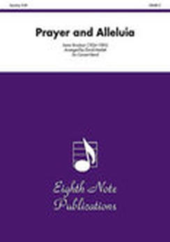 Musiknoten Prayer and Alleluia, Anton Bruckner/David Marlatt