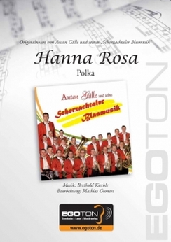 Musiknoten Hanna Rosa (Polka), Berthold Kiechle/Mathias Gronert