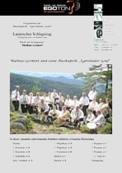 Musiknoten Launisches Schlagzeug, Mathias Gronert