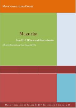Musiknoten Mazurka, A. Dvorak/Uwe Krause-Lehnitz