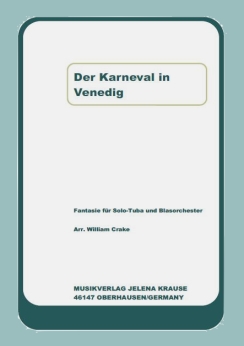 Musiknoten Karneval in Venedig, trad./Uwe Krause-Lehnitz