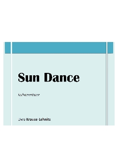 Musiknoten Sun Dance, trad./Uwe Krause-Lehnitz