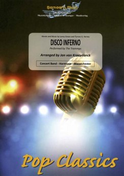 Musiknoten Disco Inferno, The Trammps /Jan van Kraeydonck