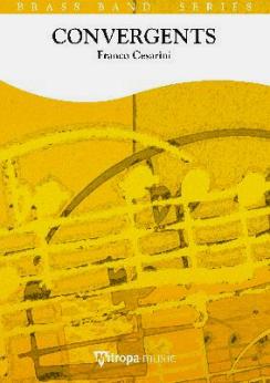 Musiknoten Convergents, Franco Cesarini - Brass Band