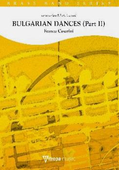 Musiknoten Bulgarian Dances (Part II), Franco Cesarini - Brass Band