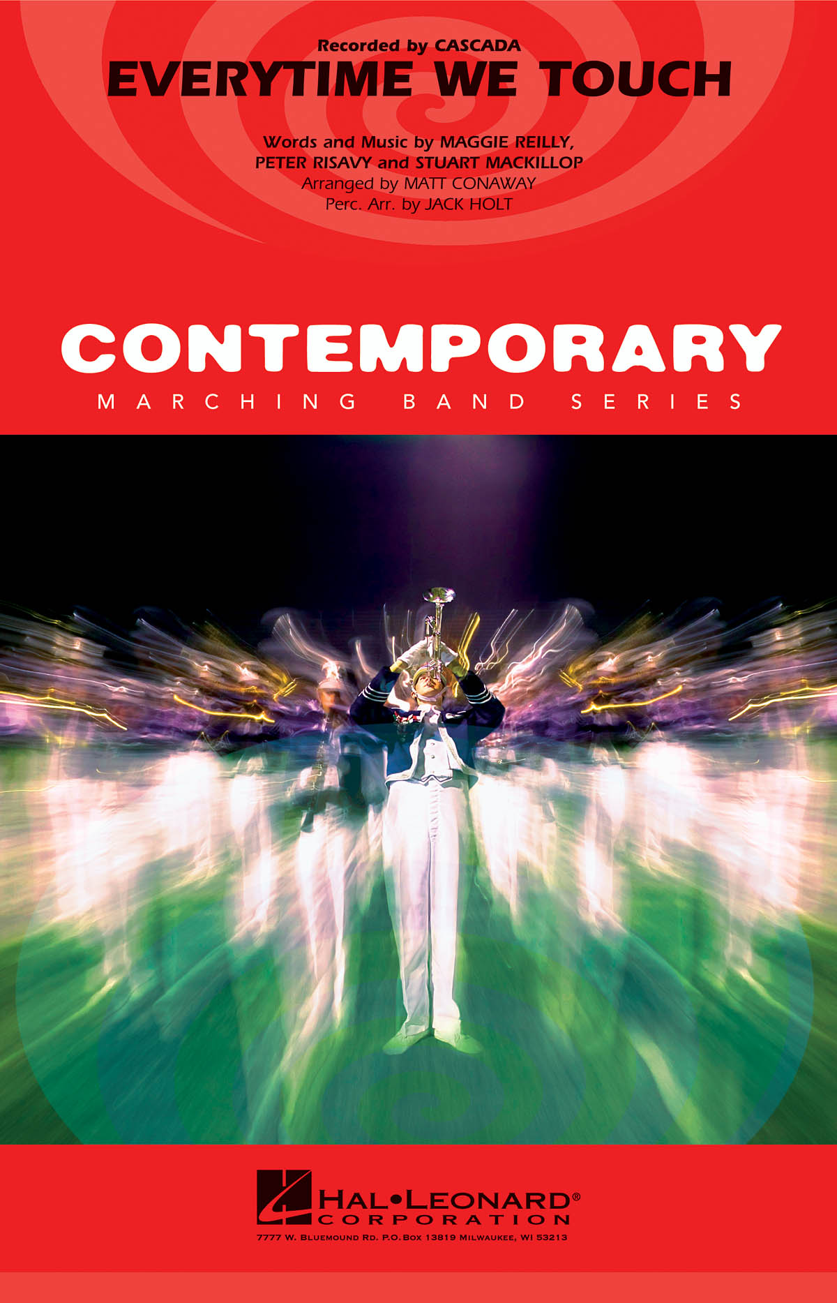 Musiknoten Everytime We Touch, Maggie Reilly, Peter Risavy /Matt Conaway