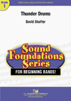 Musiknoten Thunder Drums, David Shaffer