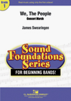 Musiknoten We, The People, James Swearingen 