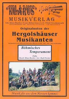 Musiknoten Böhmisches Temperament, Klaus Rustler/R.Fischer