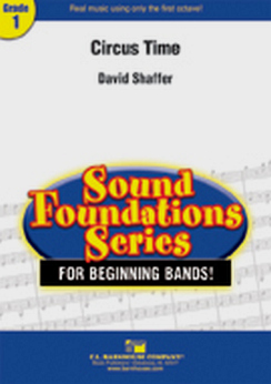 Musiknoten Circus Time, David Shaffer