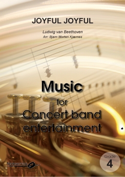 Musiknoten Joyful Joyful, Ludwig van Beethoven/ Bjorn Morten Kjaernes