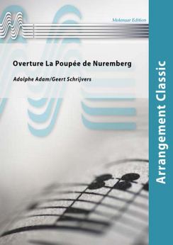 Musiknoten Overture La Poupée de Nuremberg, Adolphe Adam, Geert Schrijvers