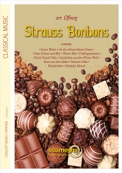 Musiknoten Strauss Bonbons, Johann Strauss Sr. & Jr./Ofburg