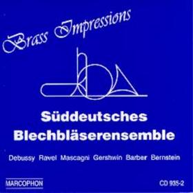 Musiknoten Brass Impressions - CD