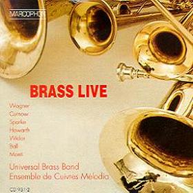 Musiknoten Brass Live - CD
