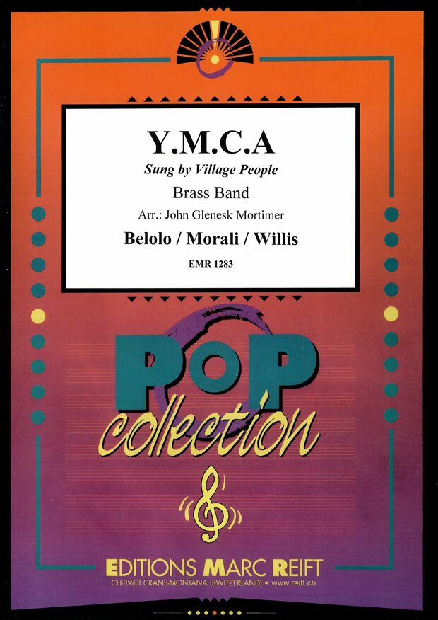 Musiknoten Y.M.C.A., Village People/  John Glenesk Mortimer