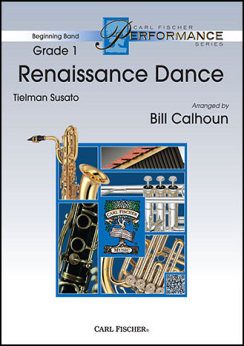 Musiknoten Renaissance Dance, Tielman Susato