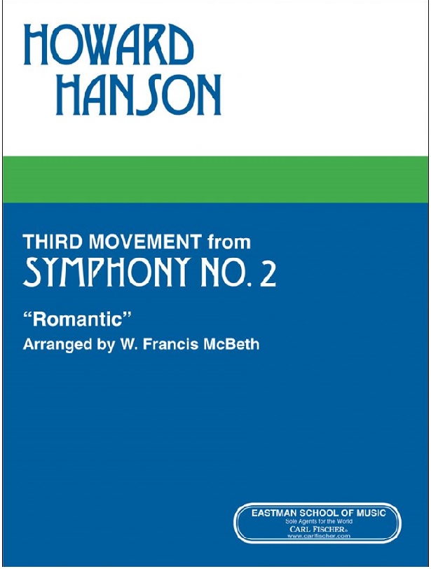 Musiknoten Third Movement From Symphony No. 2, Romantic, Howard Hanson/William Francis McBeth