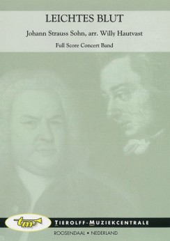 Musiknoten Leichtes Blut, Johann Strauss Sohn/Willy Hautvast
