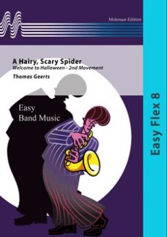Musiknoten A Hairy, Scary Spider, Thomas Geerts - Fanfare